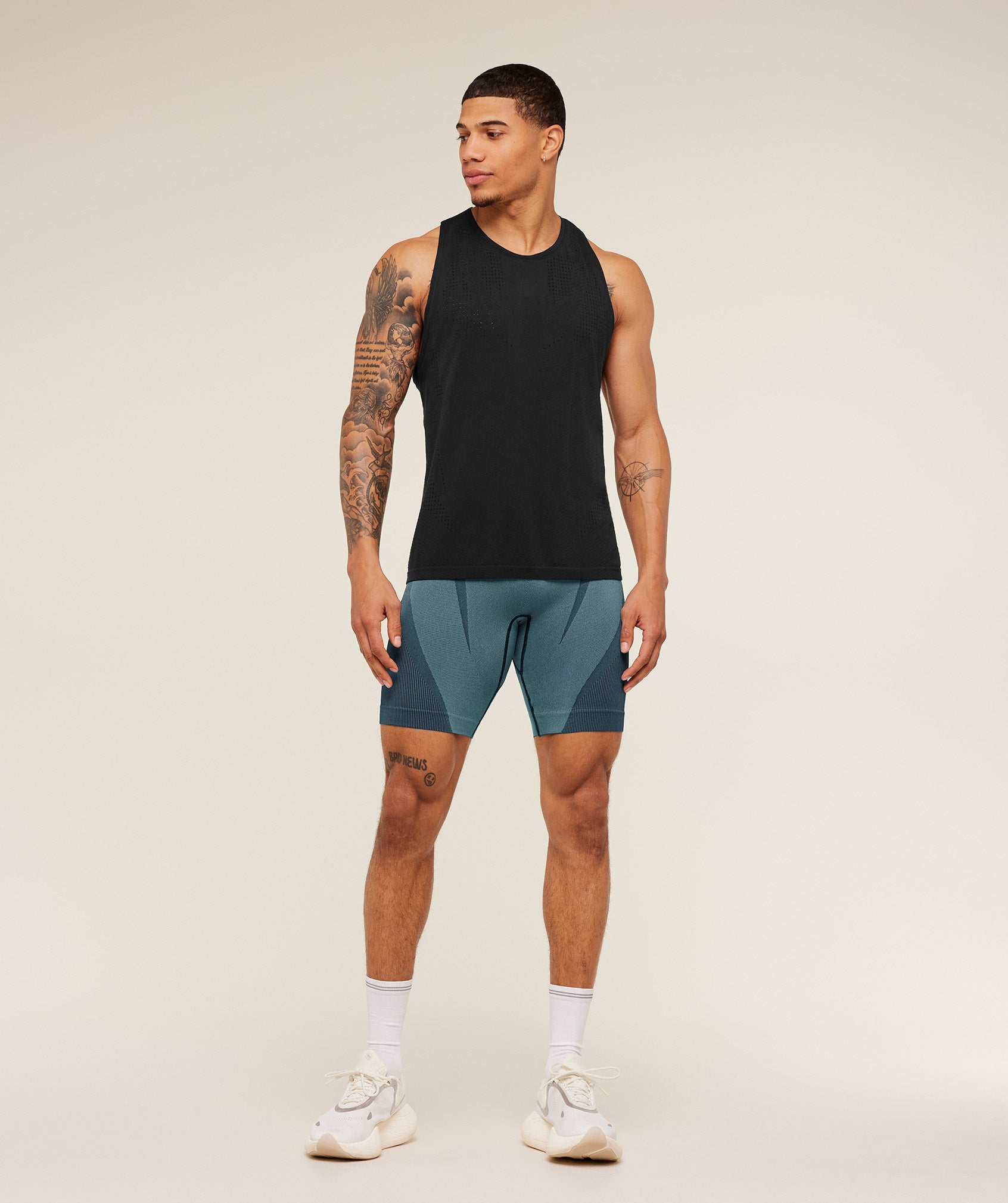Compression short tight worn on body